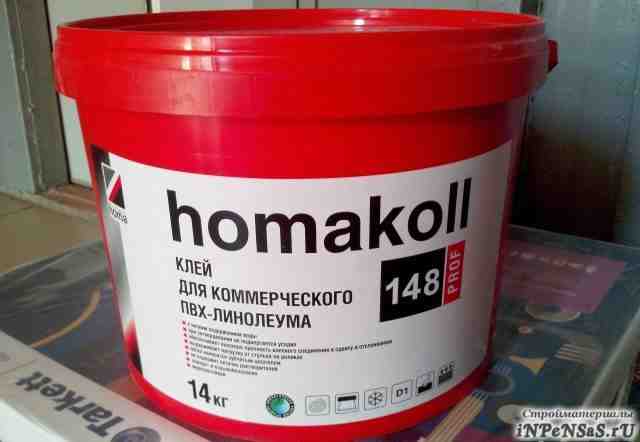 Клей для напольных покрытий Homa Homakoll 148 Prof