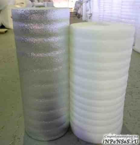 Теплоизоляция вспененный полиэтилен в рулонах 