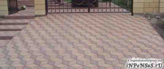 Тротуарная плитка в Москве 
